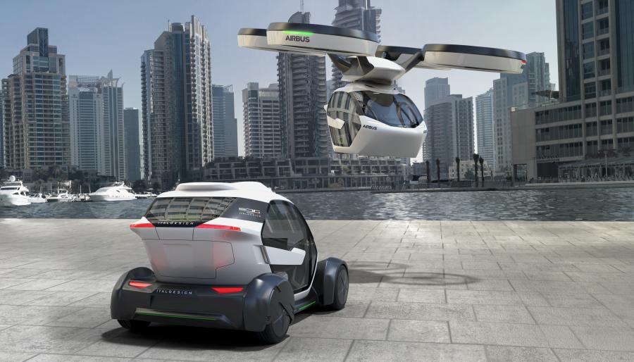  ItalDesign-Airbus Pop.Up 2017 года  (фото 5 из 18)
